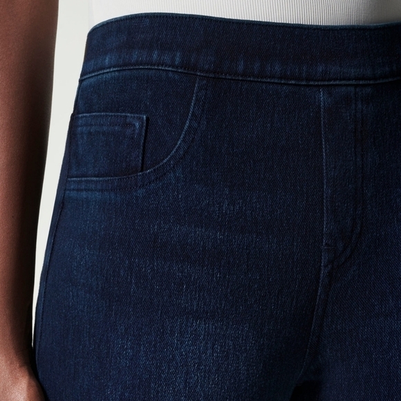 SPANX Jean-ish Ankle Leggings In Twilight Blue - Picture 4 of 13